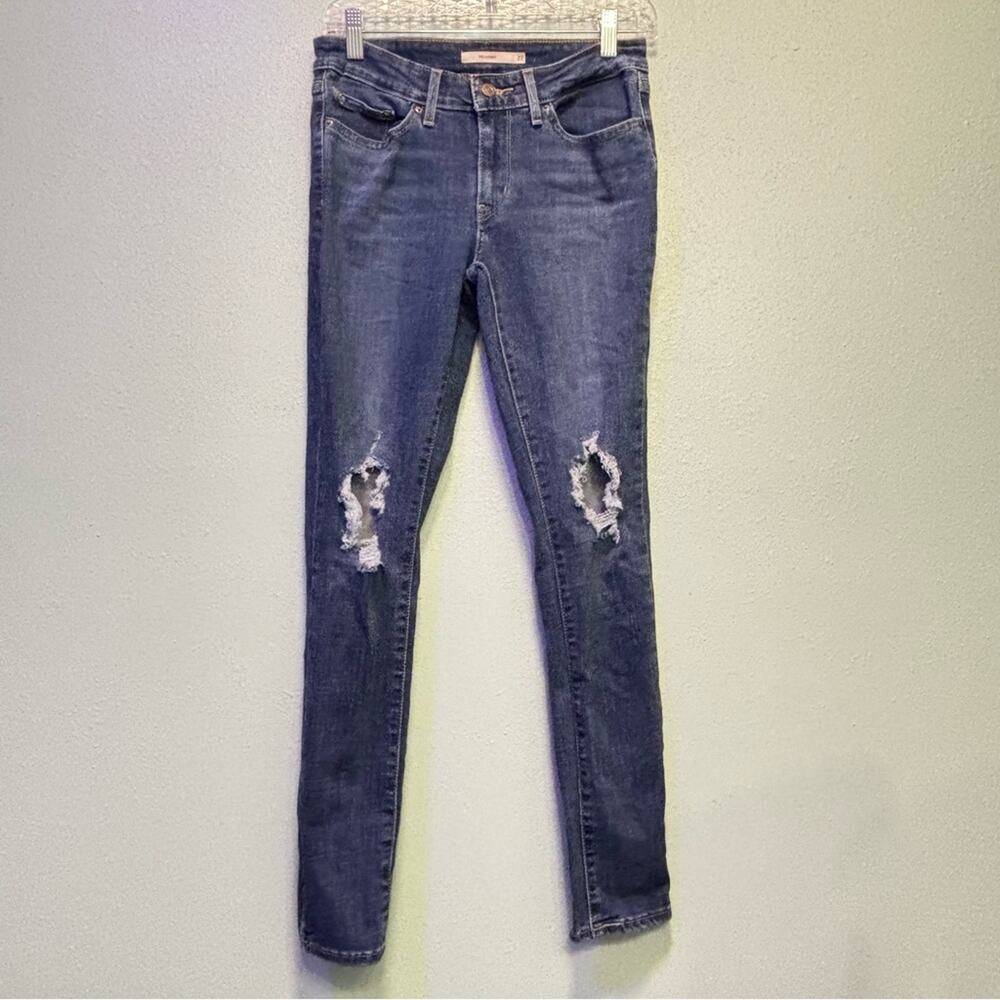 Levi’s 711 Skinny Distressed Jeans | Women’s Size 27